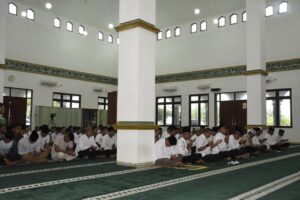 Prajurit Kodam Kasuari Ikuti Istighosah Kubro Peringati Isra’ Mi’raj 1444 H