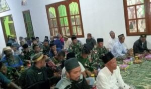 Satgas Yonif 143/TWEJ Peringati Isra’ Mi’raj Bersama Warga Di Perbatasan RI PNG