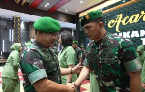Hari Ini, 55 Pati TNI AD Naik Pangkat