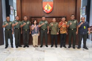 Wujudkan Kampus Kebangsaan, USM – Kodam IV Diponegoro Gelar Audiensi