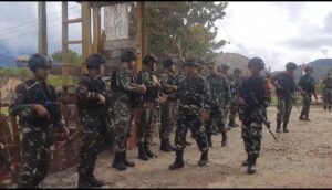 Berikan Arahan dan Penekanan, Asops Kasad Pimpin Tim Dalwasops Mabesad Kunjungi Pos Napua Satgas Yonif Raider 321/GT di Jayawijaya Papua