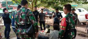 Satgas Pamtas RI-PNG Yonif 725/Woroagi Kembali Gagalkan Peredaran Narkoba Jenis Ganja Di Perbatasan Papua