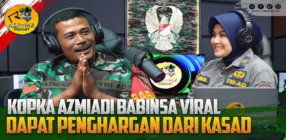 Kopka Azmiadi, Babinsa Viral Dapat Penghargaan dari Kasad
