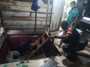Koptu Ismail Babinsa Koramil 02/KB Wujudkan Impian Ramadani Yang Sedang mengalami Lumpuh