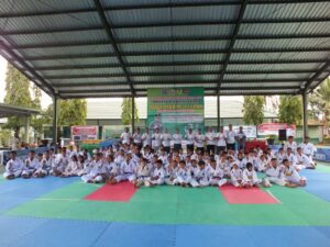 Kejuaraan Karate INKANAS Kabupaten Kobar ” Dandim Cup V Tahun 2023 ” Dibuka