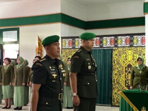 Danrem 092/Mrl Pimpin Acara Serah Terima Jabatan Kasrem 092/Mrl