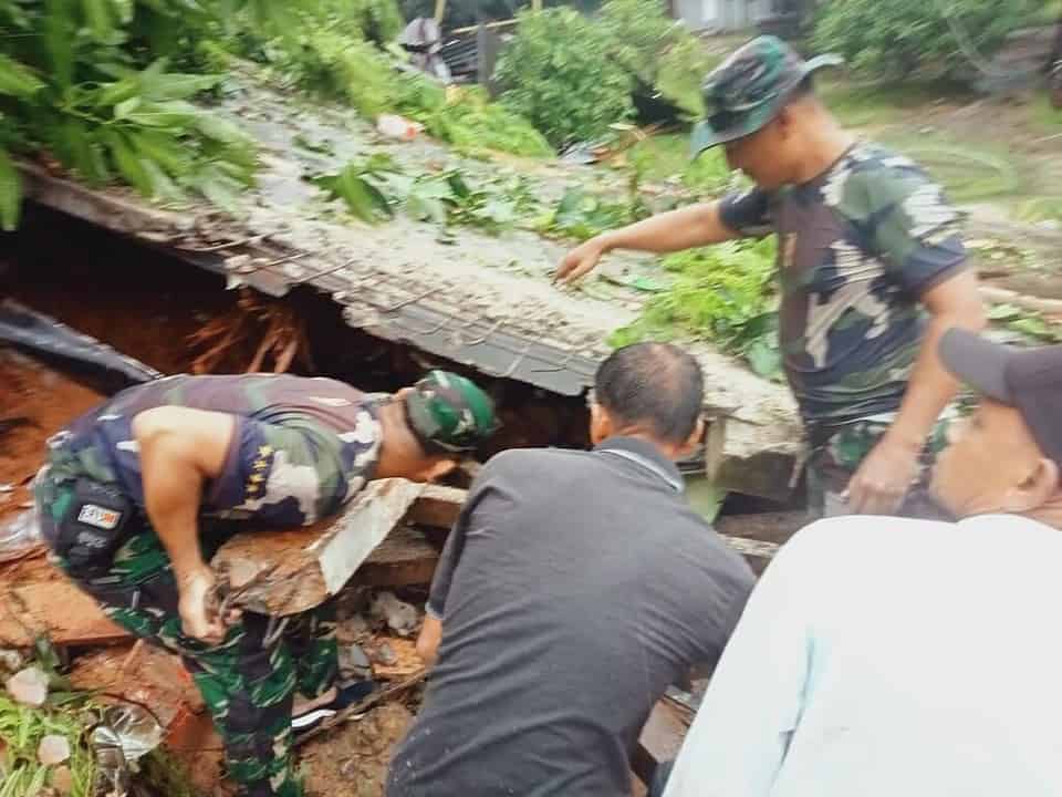 Kodam I/BB Kerahkan PRCPB Menuju Lokasi Bencana Longsor di Pulau Serasan Natuna