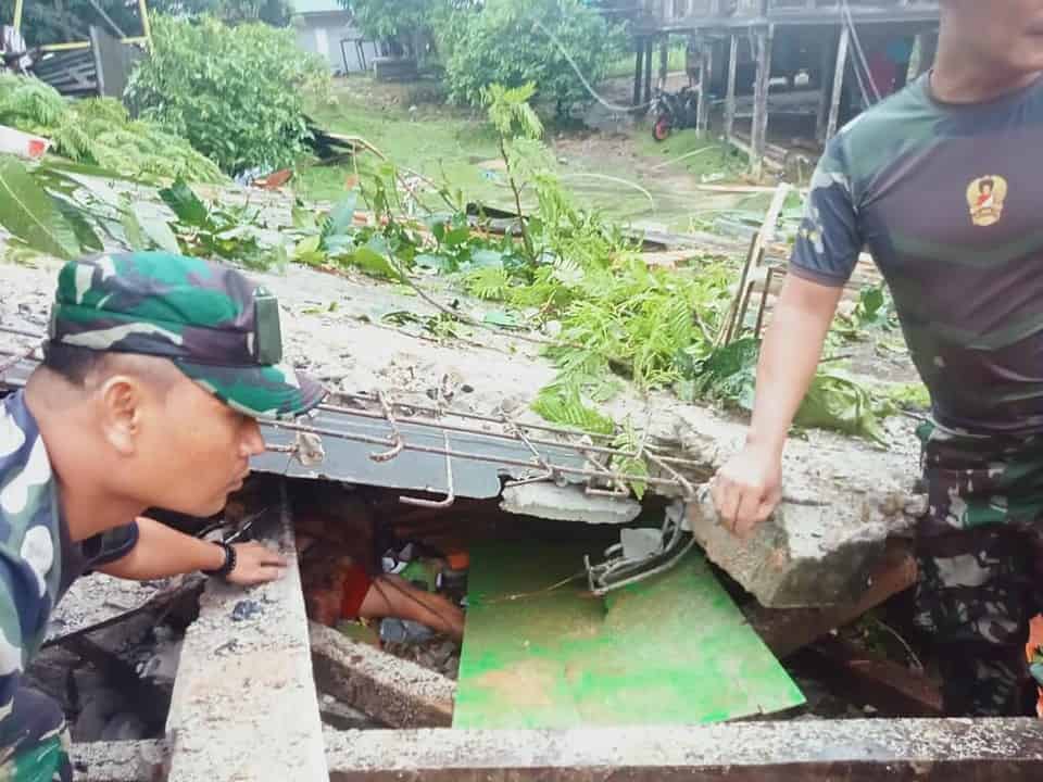 Kodam I/BB Kerahkan PRCPB Menuju Lokasi Bencana Longsor di Pulau Serasan Natuna