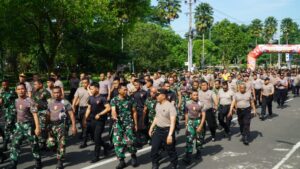 Apel Jam Pimpinan TNI- Polri Jawa Tengah Wilayah Kota dan Kabupaten Pekalongan