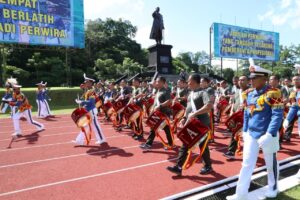 Jalan Sehat dan Display GSCL Warnai Apel Dansat 2023