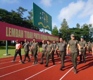 Jalan Sehat dan Display GSCL Warnai Apel Dansat 2023