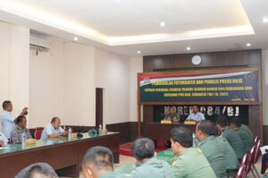 Bersama PWI Sidoarjo, Korem 084/ Bhaskara Jaya Gelar Pelatihan Jurnalistik