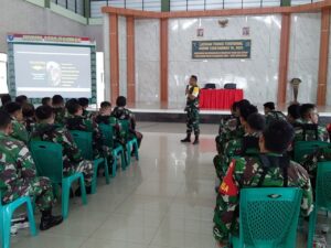 Kodim 1208/Sambas Menggelar Latihan Teknis Teritorial TW I Tahun 2023