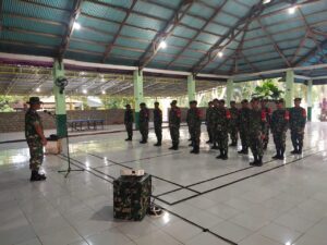Optimalisasi Kemampuan Bintara, Yonif RK 732/Banau Selenggarakan LDS Kaderisasi Bintara Pelatih Terpusat