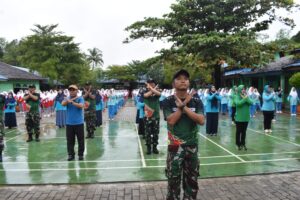 SKJ-88, Siswa Sehat Semangat Belajar, Koramil 1002-05/Pandawan di MTsN 4 HST