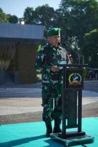 Korem 162/WB Gelar Apel Gelar Pasukan Persiapan Kedatangan Wakil Presiden RI