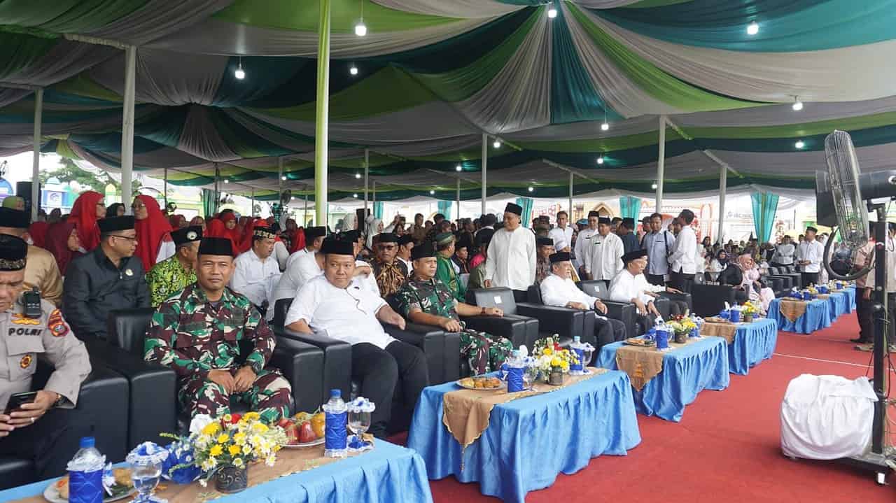 Personel Brigif 7 Rimba Raya Ikuti Lomba MTQ Kabupaten Deli Serdang