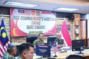 Kolakops Korem 121/ABW Dengan MK 3 Briged Melaksanakan UCM Seri 1 Tahun 2023