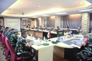 Kolakops Korem 121/ABW Dengan MK 3 Briged Melaksanakan UCM Seri 1 Tahun 2023
