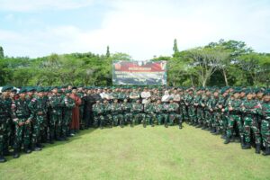 Danrem 012/TU Lepas 450 Prajurit Yonif RK 115/ML Tugas Pamtas Kewilayahan Di Propinsi Papua