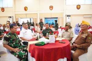 Silaturrahmi Pangdam II/Swj Dengan Keluarga Besar TNI Kodam II/Swj