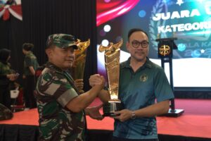 Kasad Tutup Kejuaran Tenis Meja Piala Kasad 2023