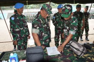 Asops Kasad Riksiapops Satgas Kizi Konga XX-T Monusco