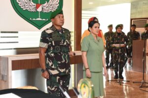 Tradisi Penerimaan dan Penyambutan Mayjen TNI Mohamad Hasan