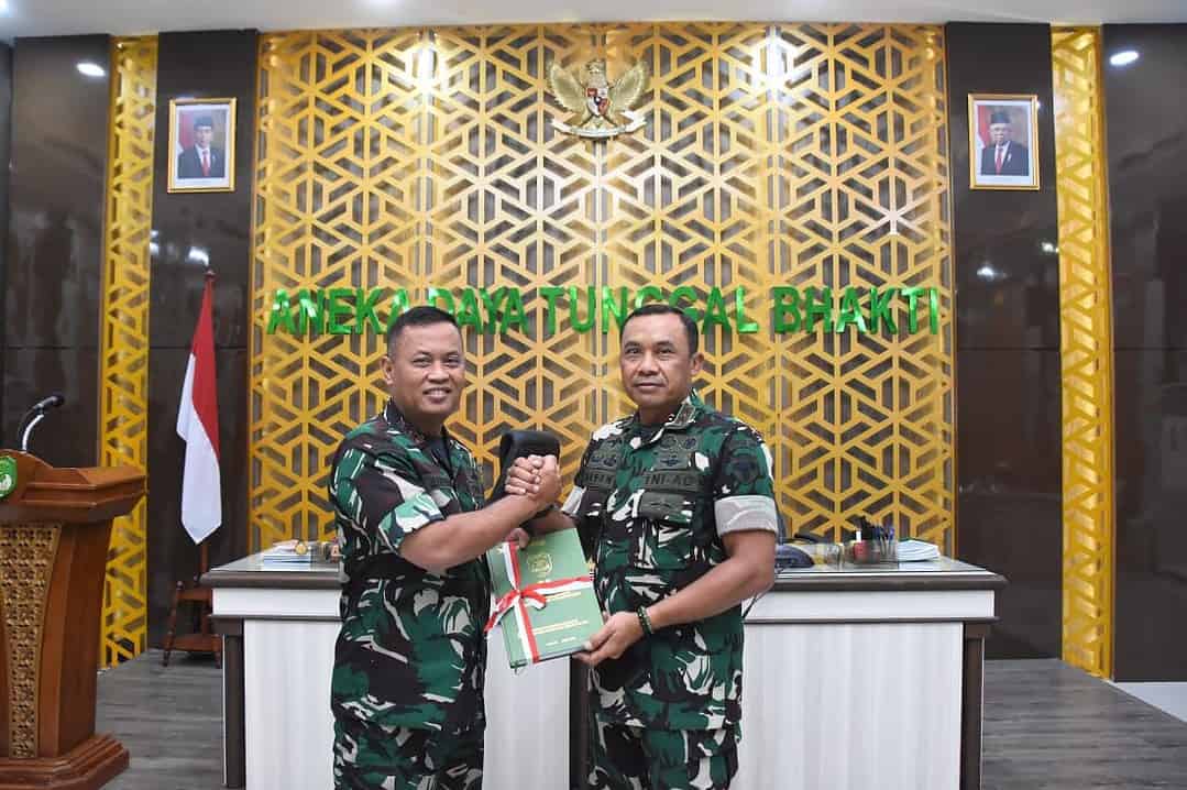 Tradisi Penerimaan Dan Penyambutan Mayjen TNI Mohamad Hasan