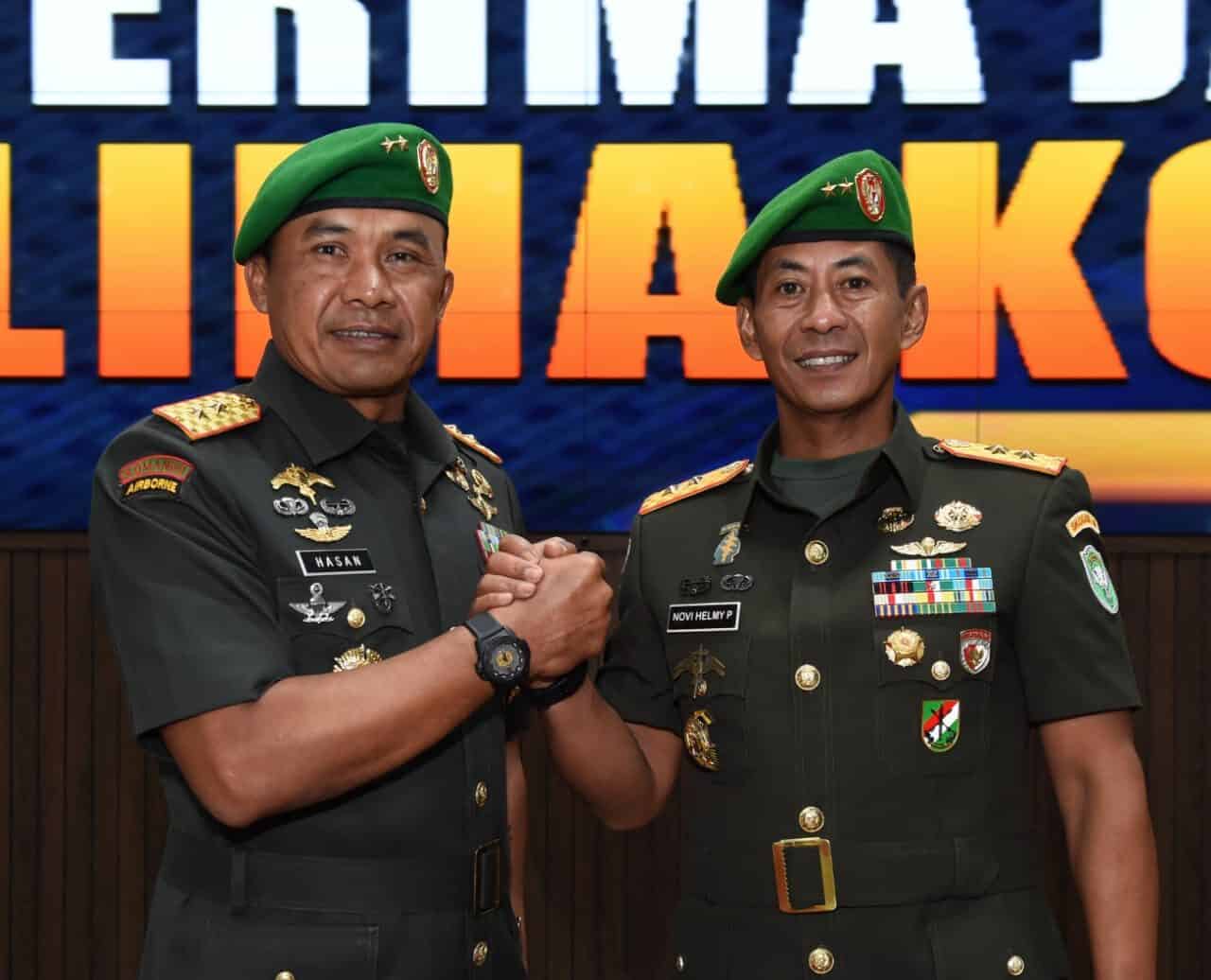 Kasad Pimpin Sertijab Dua Pejabat Pangdam