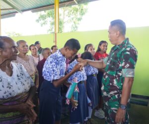 Usai Kunjungi Sektor Timur, Danrem 161/WS Sambangi Satgas Pamtas RI-RDTL Sektor Barat