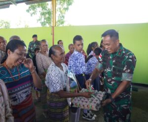 Usai Kunjungi Sektor Timur, Danrem 161/WS Sambangi Satgas Pamtas RI-RDTL Sektor Barat
