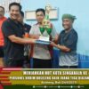 Meriahkan HUT Kota Singaraja ke 419, Personel Kodim Buleleng Raih Juara Tiga Diajang Tenis Meja