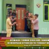 Resmikan 2 Rumah Sekaligus, Dandim Ende : Ini Merupakan Kepedulian TNI Terhadap Masyarakat