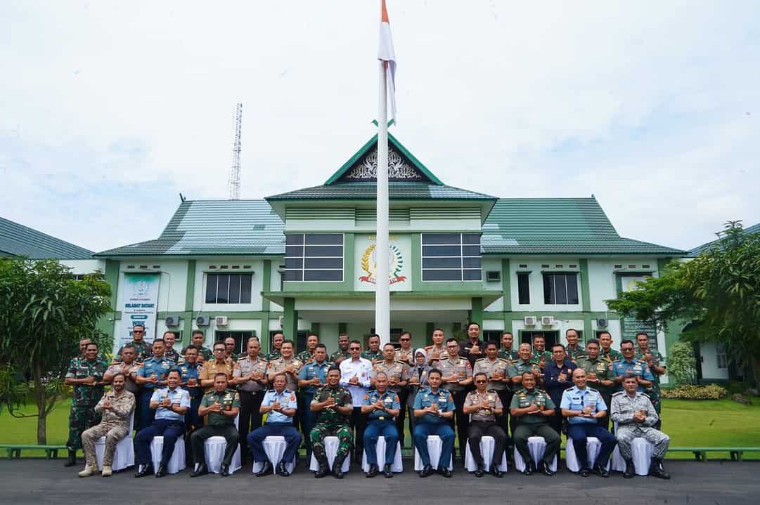 Danrem 042/Gapu Terima Peserta SSDN Program Dikreg Aangkatan LXV Lemhanas 2023