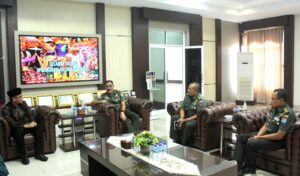 Pangdam XII/Tpr Terima Kunjungan Silaturahmi Ketua Bawaslu Kalbar