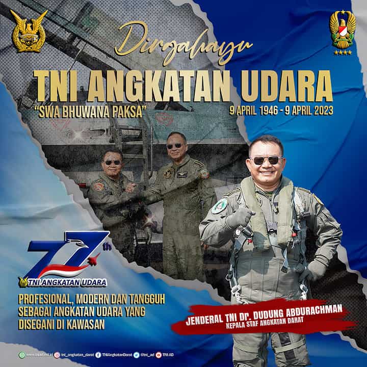 Dirgahayu Tni Angkatan Udara Swa Bhuwana Paksa April April