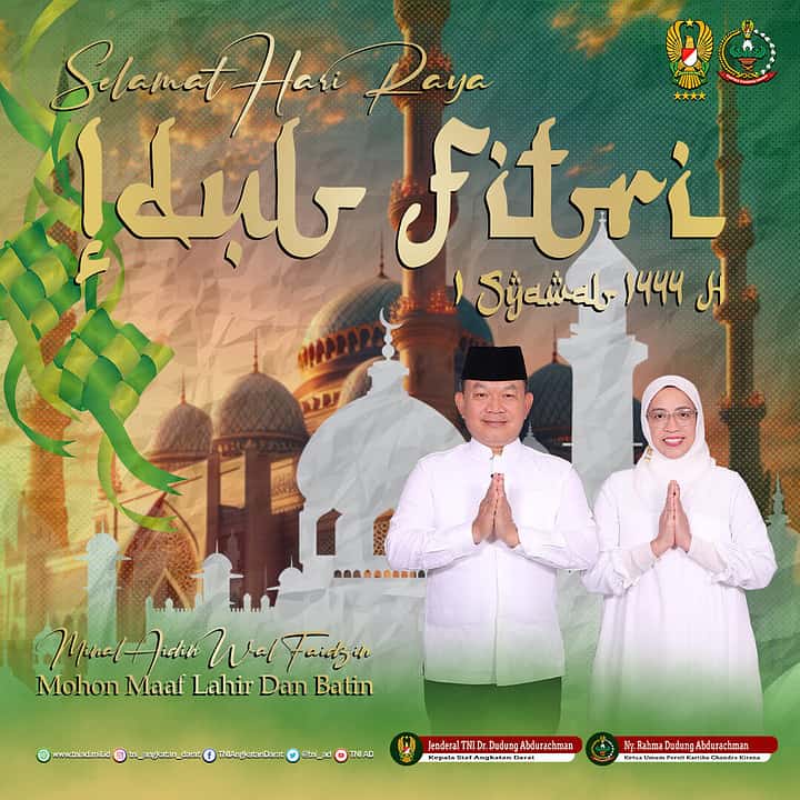 Selamat Hari Raya Idul Fitri 1 Syawal 1444 H