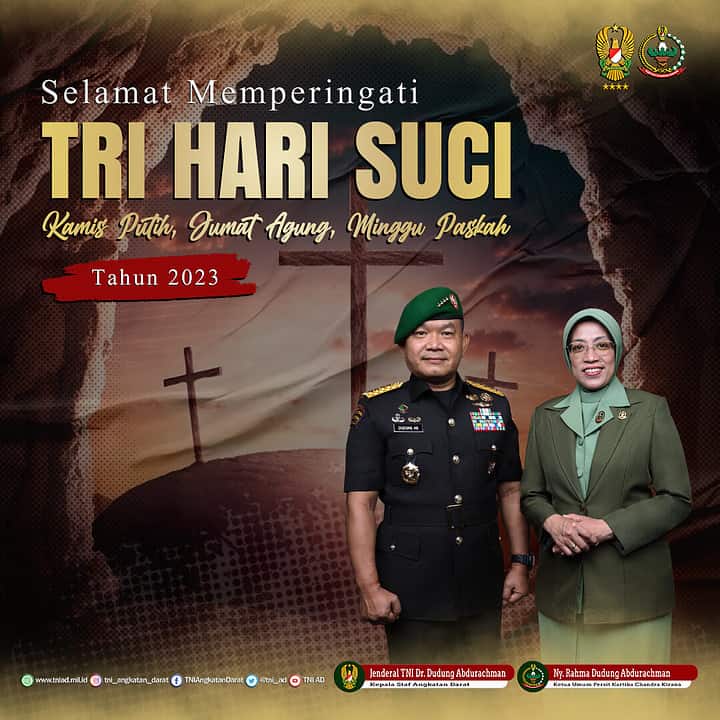 Selamat Memperingati Tri Hari Suci Kamis Putih Jumat Agung Minggu