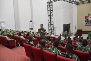 Danrem Kunker Perdana ke Satuan Jajaran Korem 151/Binaiya