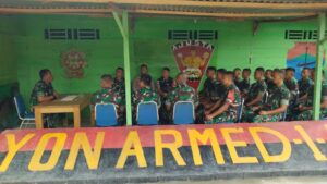 Danrem Kunker Perdana ke Satuan Jajaran Korem 151/Binaiya
