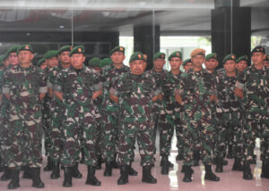Pangdam I/BB Pimpin Korps Raport Kenaikan Pangkat 19 Perwira Periode 1 April 2023