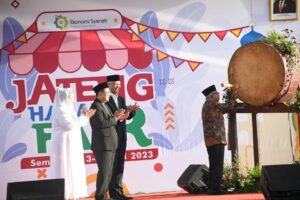 Kasdam IV/Diponegoro Dampingi Wapres RI Resmikan Jateng Halal Fair 2023 di Semarang