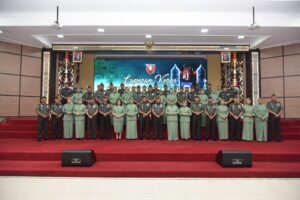 Pangdam VI/Mlw Pimpin Langsung Laporan Korps Kenaikan Pangkat