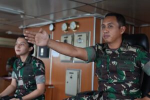 Tiga Kowad TNI AD Dalam Pelayaran Kapal ADRI XLVIII