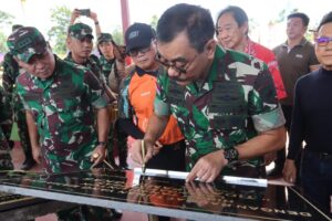 Pangdam XII/Tpr Resmikan Lapangan Tembak Tidayu Pamungkas Kodim 1207/Ptk