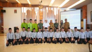 Pangdam II/Swj, Salurkan Bantuan Keramik ke Ponpes Al-Ittifaqiah Indralaya