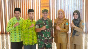 Pangdam II/Swj, Salurkan Bantuan Keramik ke Ponpes Al-Ittifaqiah Indralaya