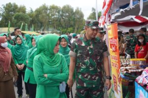 Danrem 102/Pjg Buka Bazar Ramadhan Berkah Korem 102/Panju Panjung