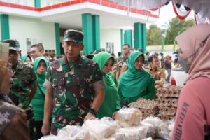 Danrem 102/Pjg Buka Bazar Ramadhan Berkah Korem 102/Panju Panjung